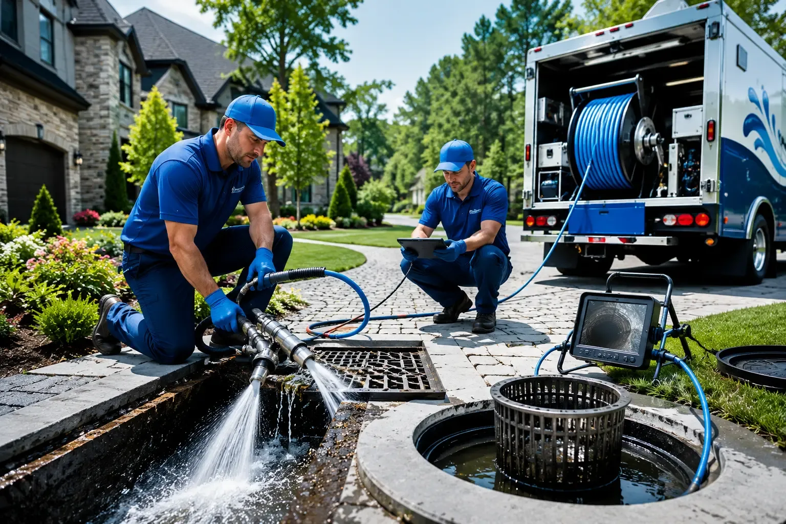 Local outdoor drain cleaning professionals in Fairview, KS